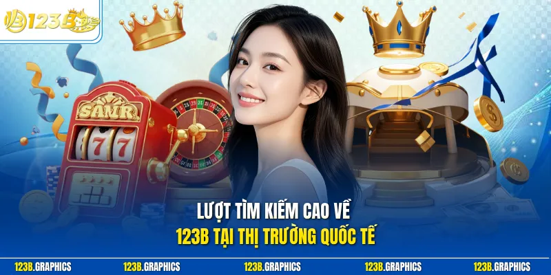 Lượt tìm kiếm cao về 123B tại thị trường quốc tế